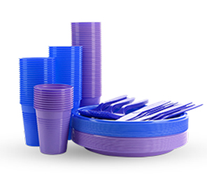 Stoviglie in plastica